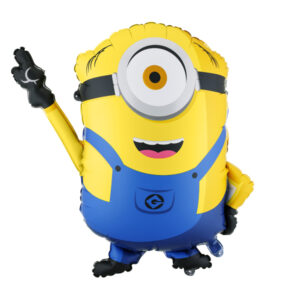 Muotofoliopallo, Minion Mel 72x64cm