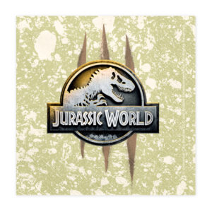 Napkins Jurassic World, 33x33 cm