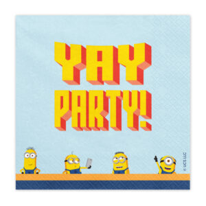 Napkins Minions, 33x33 cm