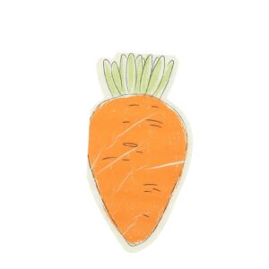 Napkins, carrot 20pcs