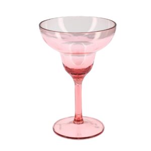 Reusable cocktail glass, pink