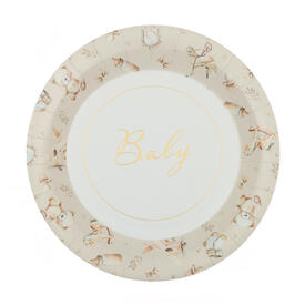 Teddy plates 6pcs