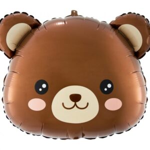 Foil balloon Bear head 48x38cm