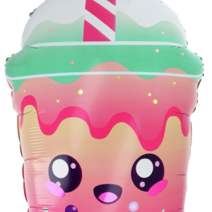 Muotofoliopallo, Bubble Tea 38x76cm