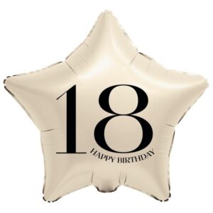 Foliopallo, Tähti 18 Happy Birthday
