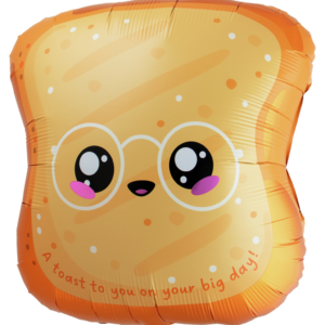 Muotofoliopallo, Toast 60x60cm