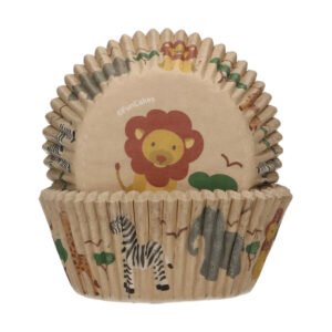 FunCakes Baking Cups Safari Animals pk/48