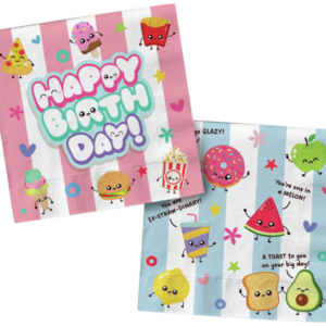 Large napkins Kawaii Party 20pcs