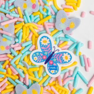 PME Cake Pastel Butterfly Sprinkles 57g