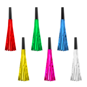 Party trumpets mix of colors 6 pcs.