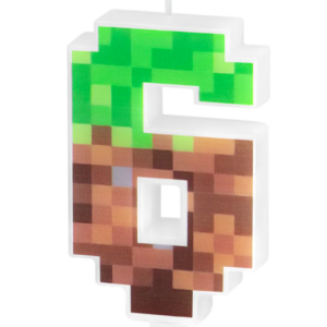 Pixel Candle Number 6