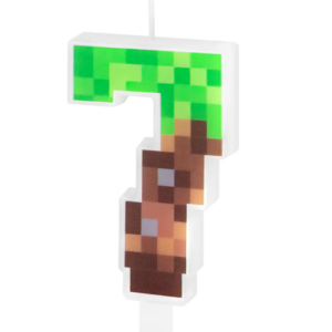 Pixel Candle Number 7