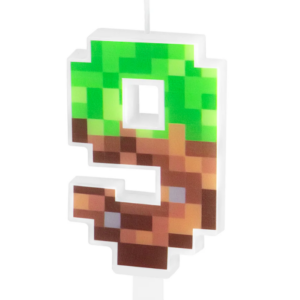 Pixel Candle Number 9