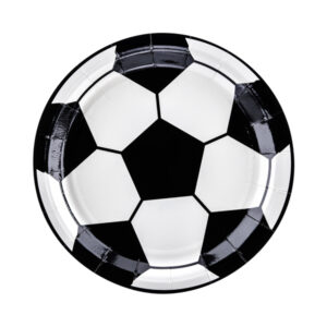 Plates Football, mix, 18cm