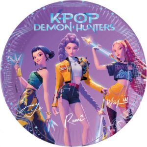 Plates K-Pop Demon Hunters 23cm