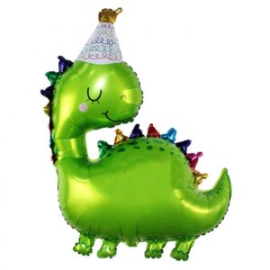 Shaped foil balloon Dino 66x80cm