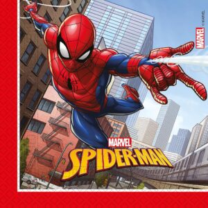 Spiderman World of web large napkins