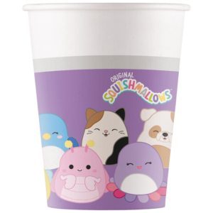 Squishmallows cups 8pcs