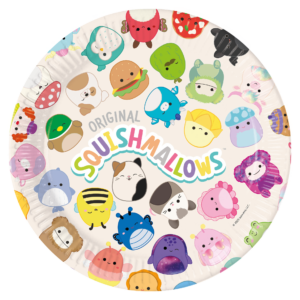 Squishmallows large plates 8pcs