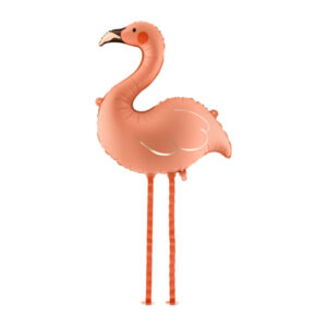 Foil balloon Flamingo, 65x67 cm, coral