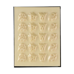 FunCakes Chocolate Decoration White Ghost set/20