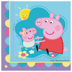 Large napkins Peppa Pig Made in Love