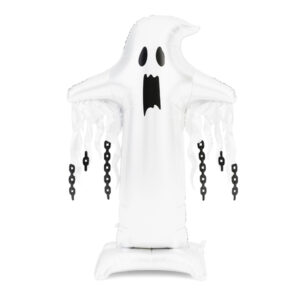 Foil Standing Balloon Ghost XXL, 109x165 cm, white