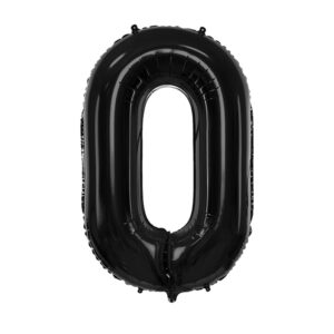 Muotofoliopallo, numero 0 musta 86cm