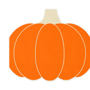 Napkins Pumpkin, 16x13 cm, orange
