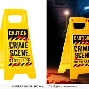 Caution crime scene poster 31x3.5x53 cm