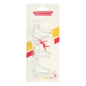 Dekofee Plunger Cutters Flowers Mix set/3