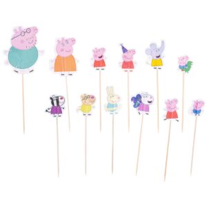 Dr. Oetker Cupcake Toppers Peppa Pig & Friends set/24