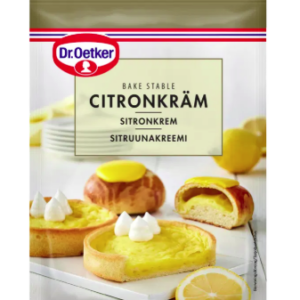 Dr. Oetker Vanilla lemon cream
