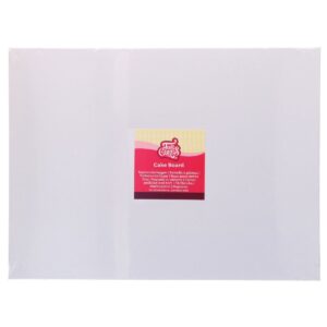 FunCakes Cake Board Oblong White 40x30cm