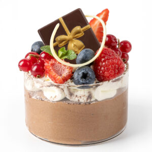 FunCakes suklaakoriste, Lahjapaketti ruskea/kulta 12 kpl