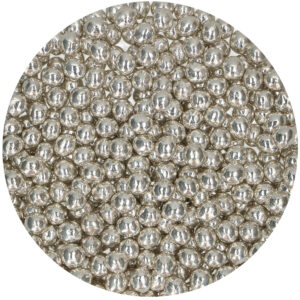 FunCakes suklaahelmet, metallinhohto hopea 60g