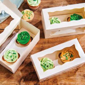FunCakes Cupcake Box 2 - White pk/25