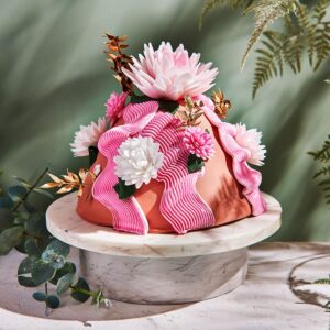 FunCakes Edible Wafer Flowers Deluxe Rose Pastella Pink Ombre Large pk/1