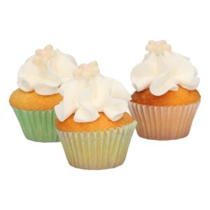 FunCakes syötävä koriste, Valkoiset krysanteemit 30kpl