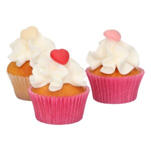 FunCakes Fondant Decorations Hearts Small Assorti set/30