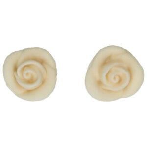 FunCakes Fondant Decorations Roses White set/6