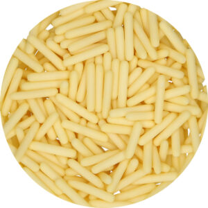 FunCakes Matt Sugar Rods XL Yellow 70 g
