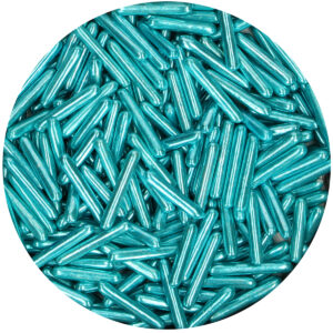 FunCakes Metallic Sugar Rods XL Blue 70g