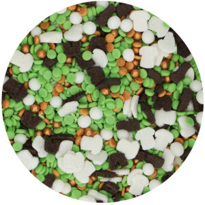 FunCakes Sprinkle Medley - Gold Football 65 g