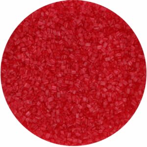 FunCakes Sugar Crystals Red 80 g