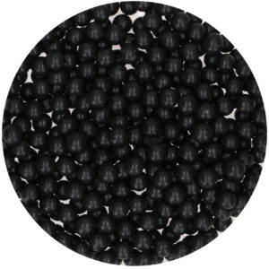 FunCakes Sugar Pearls Large Black 80 g