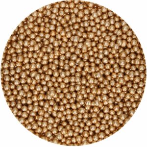 FunCakes pienet sokerihelmet, kulta (vintage gold)  80 g