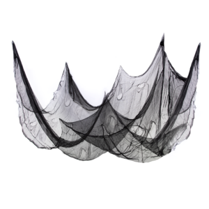 Gauze net Halloween decoration black 76x300cm