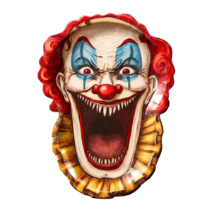 Halloween Freak Show Paper Plates, 6-pack
