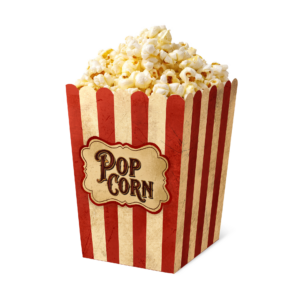 Halloween Freak Show Popcorn Box, 6-pack